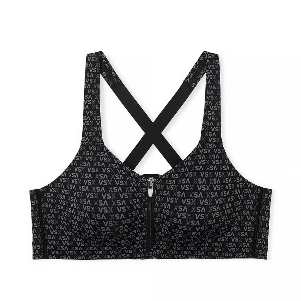 Victoria's Secret Black and Gray Bra